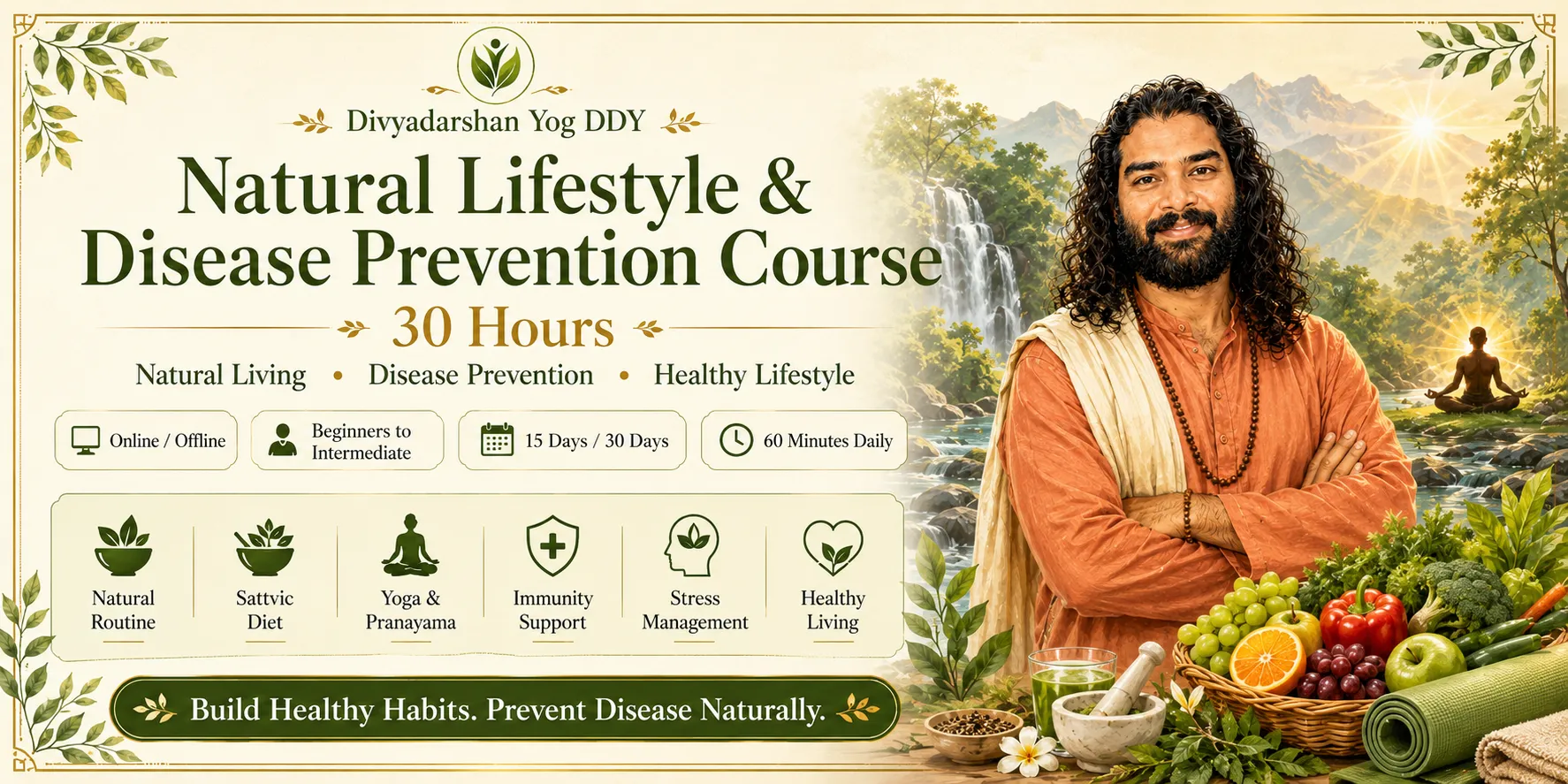 Natural Lifestyle and Disease Prevention Course